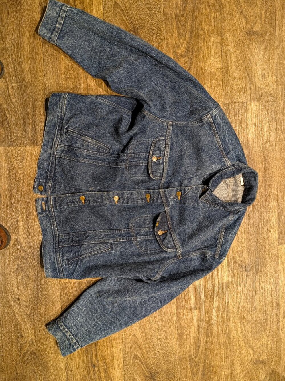 Vintage 90s Lee Riders Denim Trucker Jacket Mens 48 XL Y2K